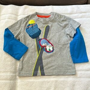 Mini Boden Boys shirt  1 1/2 - 2years